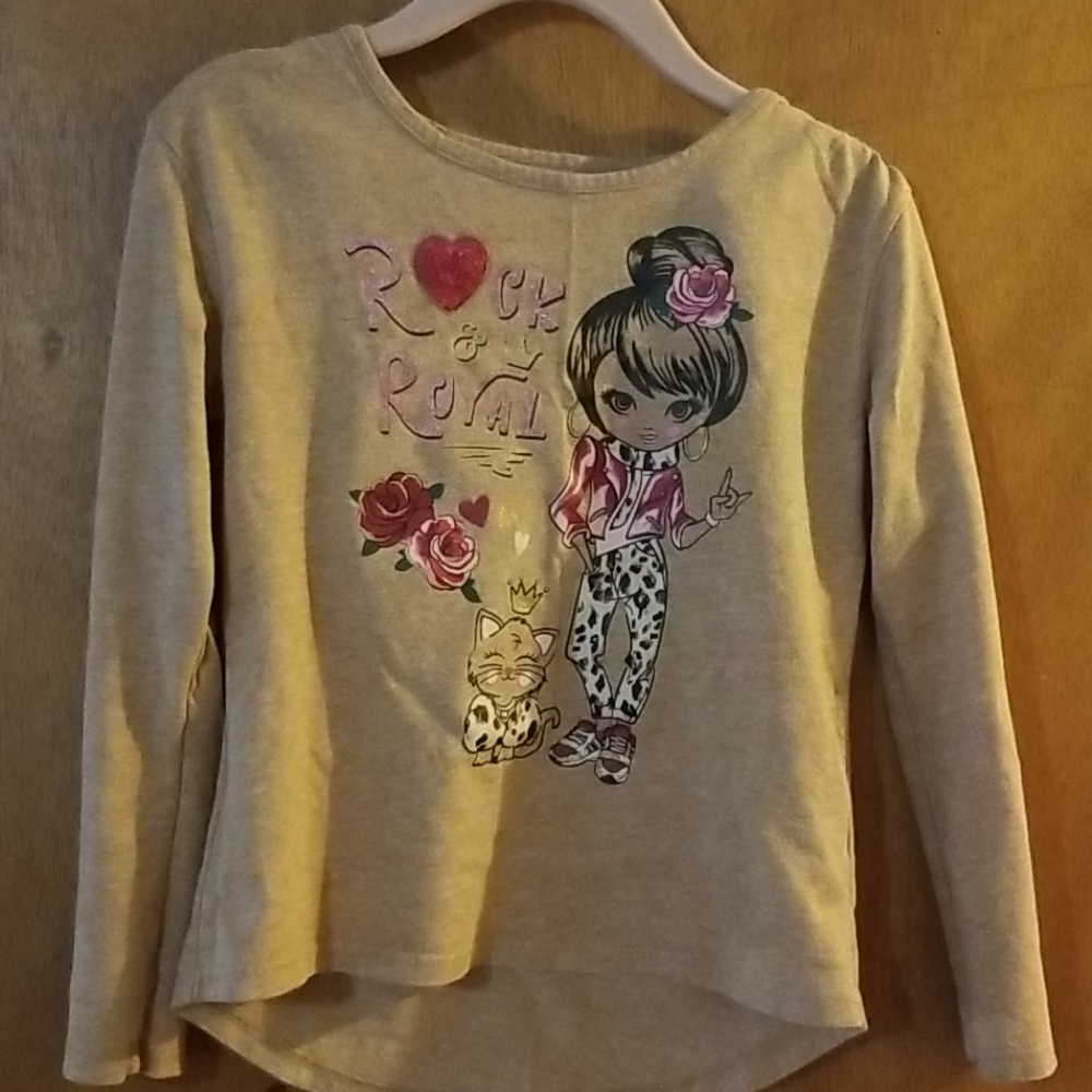 365 girls long sleeve tee